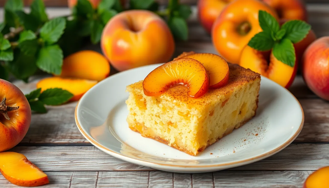 The Best Peach Cobbler Pound Cake Recipe - Easy Southern Dessert Fusion 12 The Best Peach Cobbler Pound Cake Recipe - Easy Southern Dessert Fusion 11