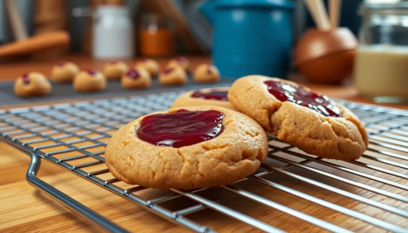 Easy Peanut Butter and Jelly Cookies Recipe (Soft & Chewy in 30 Minutes!) 12 Easy Peanut Butter and Jelly Cookies Recipe (Soft & Chewy in 30 Minutes!) 11