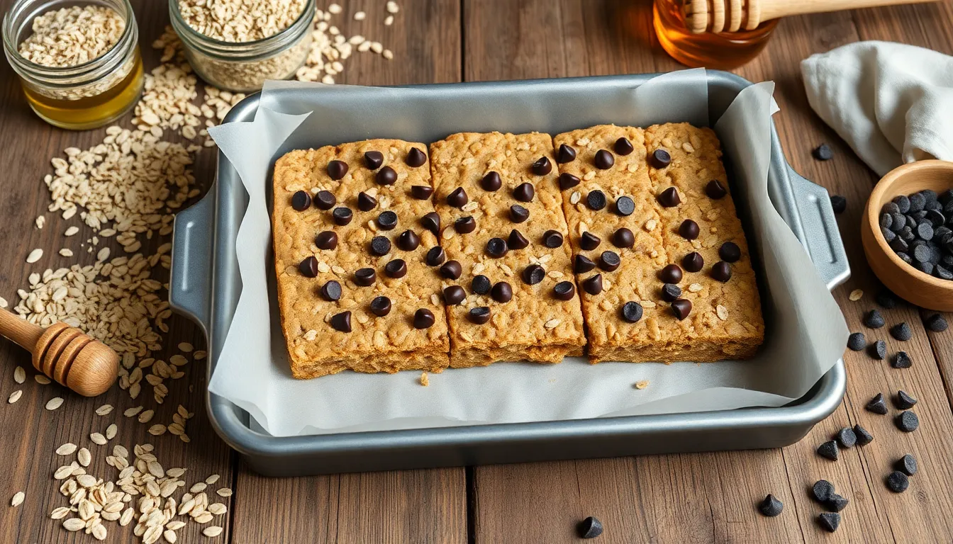 Easy Peanut Butter Oatmeal Bars Recipe (Ready in 30 Minutes!) 12 Easy Peanut Butter Oatmeal Bars Recipe (Ready in 30 Minutes!) 11