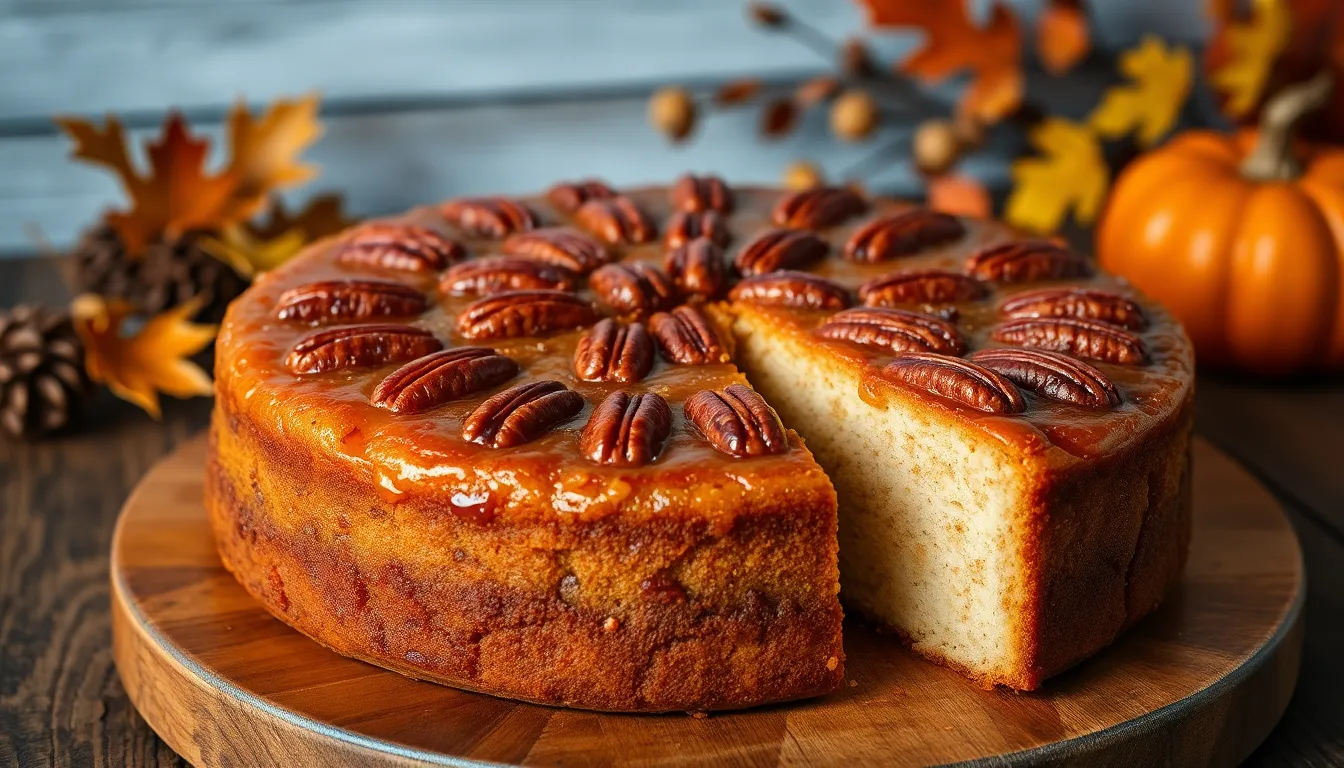 Easy Pecan Upside Down Cake Recipe (Better Than Pineapple!) 12 Easy Pecan Upside Down Cake Recipe (Better Than Pineapple!) 11