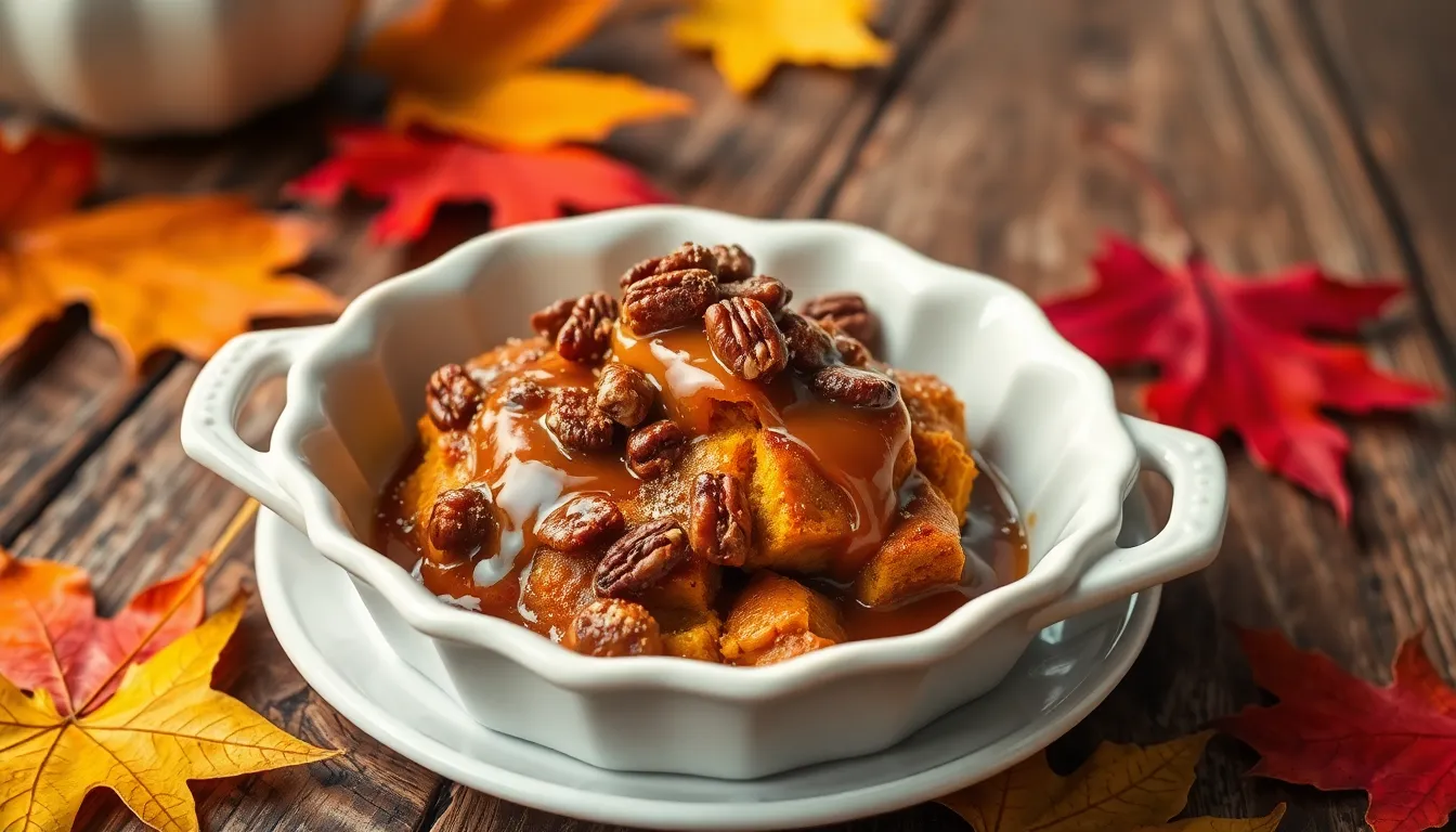 Easy Pumpkin Bread Pudding Recipe: Cozy Fall Dessert in One Bowl 12 Easy Pumpkin Bread Pudding Recipe: Cozy Fall Dessert in One Bowl 11