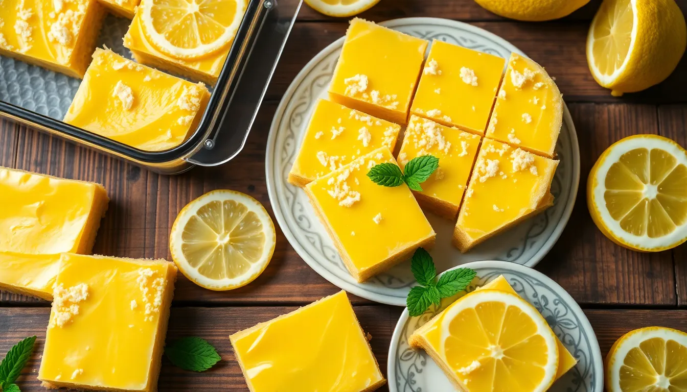 Easy 2 Ingredient Lemon Bars Recipe (Ready in 30 Minutes!) 14 Easy 2 Ingredient Lemon Bars Recipe (Ready in 30 Minutes!) 13