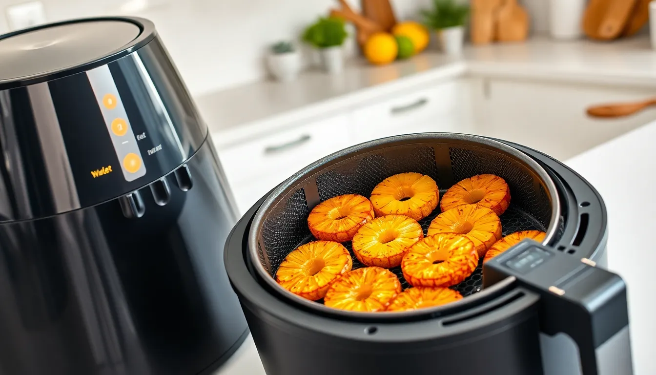 Easy Air Fryer Pineapple Recipe: Caramelized & Ready in 15 Minutes 14 Easy Air Fryer Pineapple Recipe: Caramelized & Ready in 15 Minutes 13