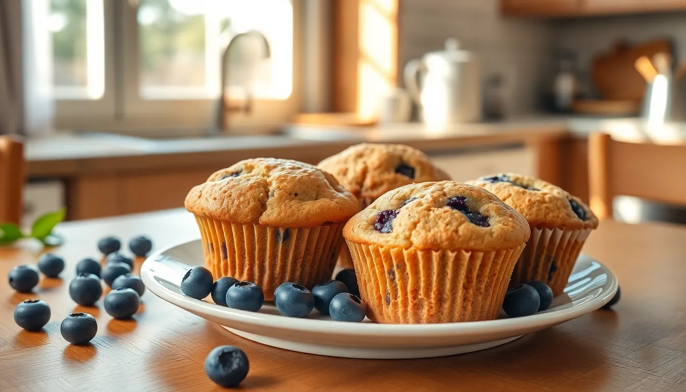 Easy Almond Flour Blueberry Muffins Recipe (Gluten-Free & So Fluffy!) 14 Easy Almond Flour Blueberry Muffins Recipe (Gluten-Free & So Fluffy!) 13