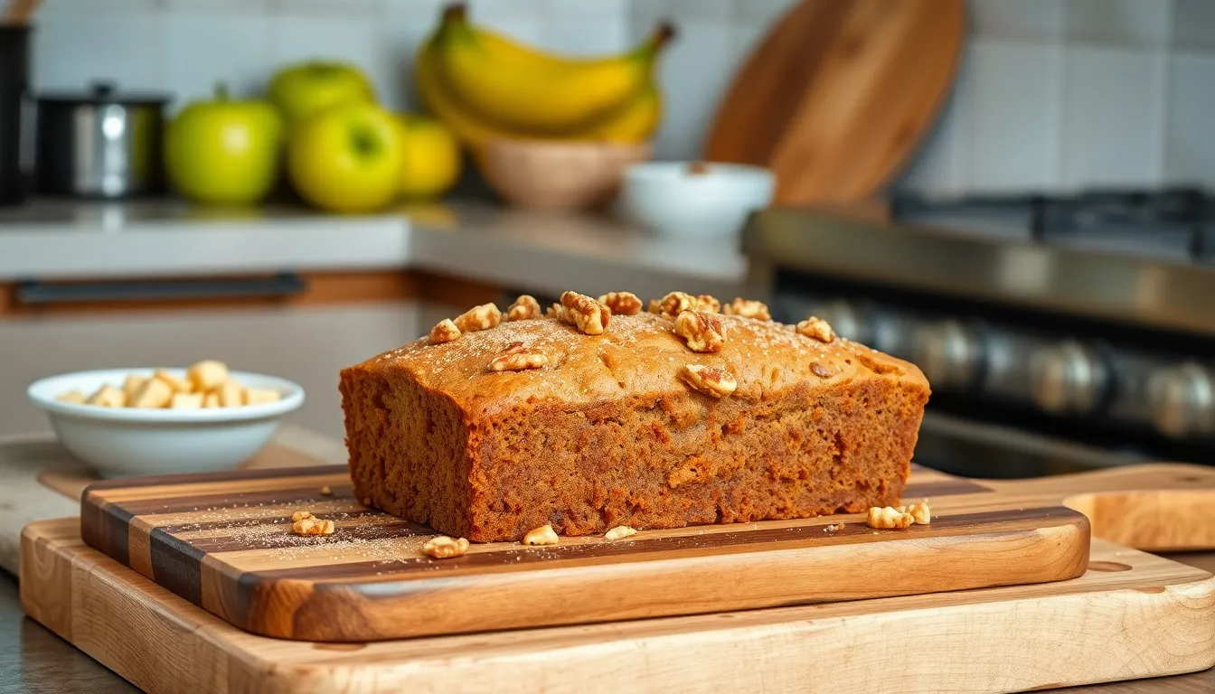 Easy Apple Banana Bread Recipe: Moist, Flavorful & Perfect for Overripe Fruit 14 Easy Apple Banana Bread Recipe: Moist, Flavorful & Perfect for Overripe Fruit 13