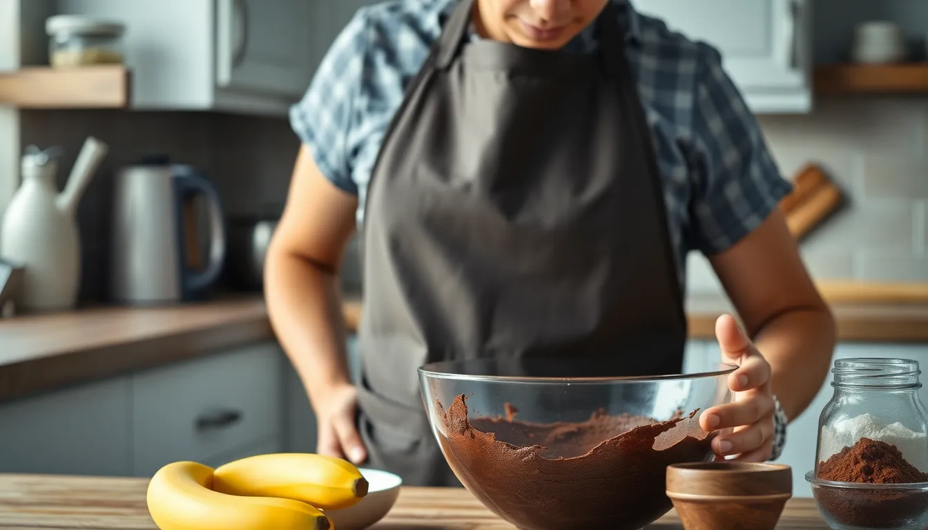 Fudgy Banana Brownies Recipe: Turn Overripe Bananas Into Decadent Chocolate Treats 14 Fudgy Banana Brownies Recipe: Turn Overripe Bananas Into Decadent Chocolate Treats 13