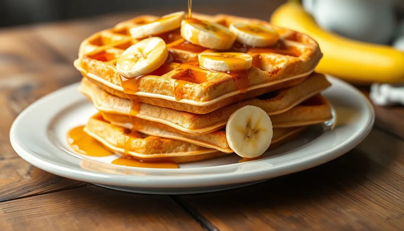 Easy Banana Waffles Recipe: Fluffy, Crispy & Ready in 20 Minutes 13