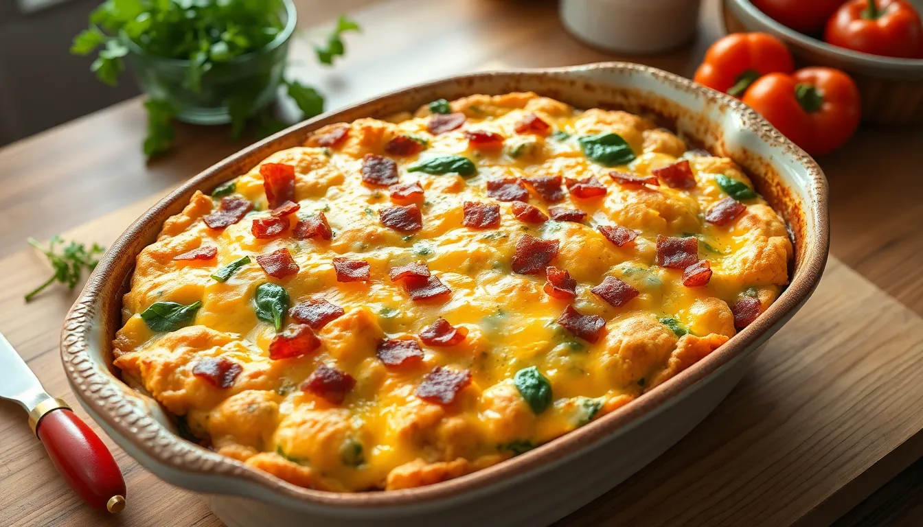 Easy Biscuit Breakfast Casserole Recipe - Perfect for Meal Prep & Crowds 14 Easy Biscuit Breakfast Casserole Recipe - Perfect for Meal Prep & Crowds 13