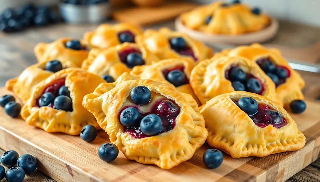 Easy Homemade Blueberry Turnovers Recipe (Flaky & Delicious!) 14 Easy Homemade Blueberry Turnovers Recipe (Flaky & Delicious!) 13