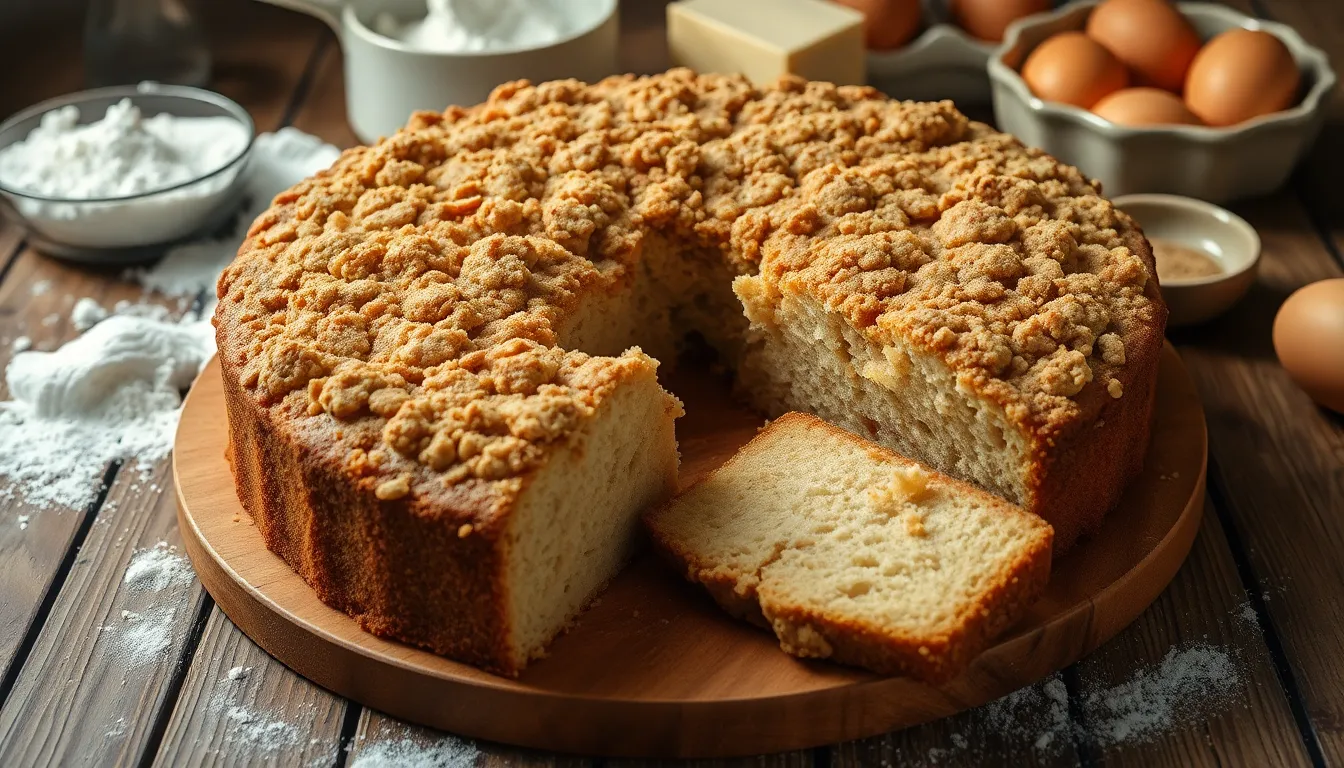 Easy Buttermilk Coffee Cake Recipe with Cinnamon Streusel (Bakery-Style!) 14 Easy Buttermilk Coffee Cake Recipe with Cinnamon Streusel (Bakery-Style!) 13