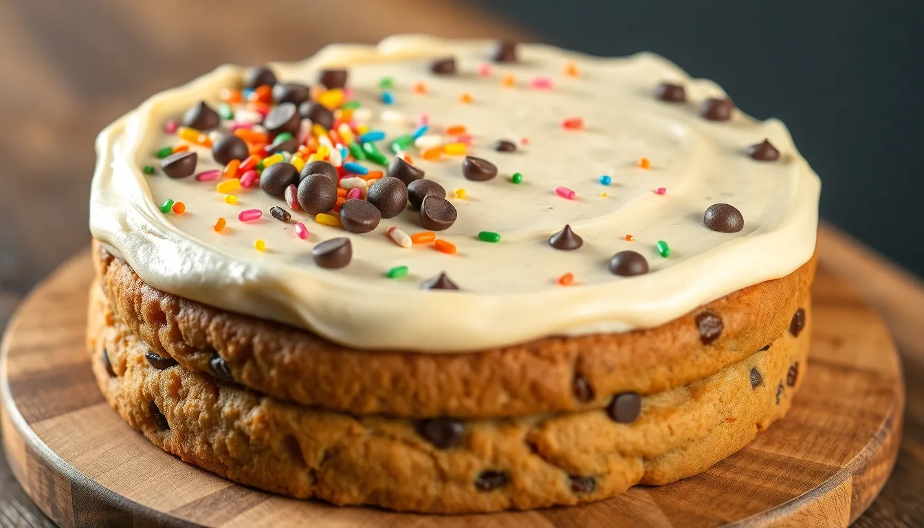 Easy Chocolate Chip Cookie Cake Recipe (Better Than Store-Bought!) 14 Easy Chocolate Chip Cookie Cake Recipe (Better Than Store-Bought!) 13