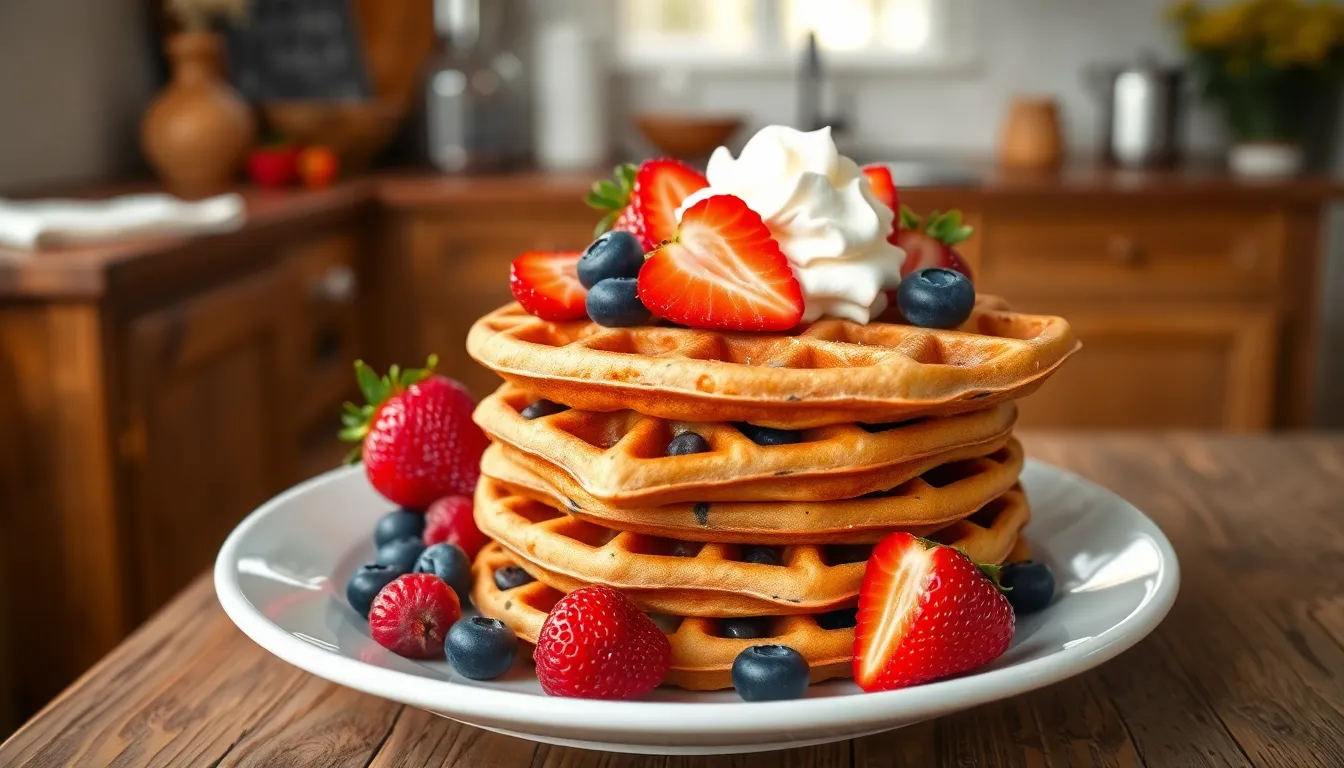 Perfect Chocolate Chip Waffles Recipe: Fluffy, Crispy & Easy to Make 14 Perfect Chocolate Chip Waffles Recipe: Fluffy, Crispy & Easy to Make 13