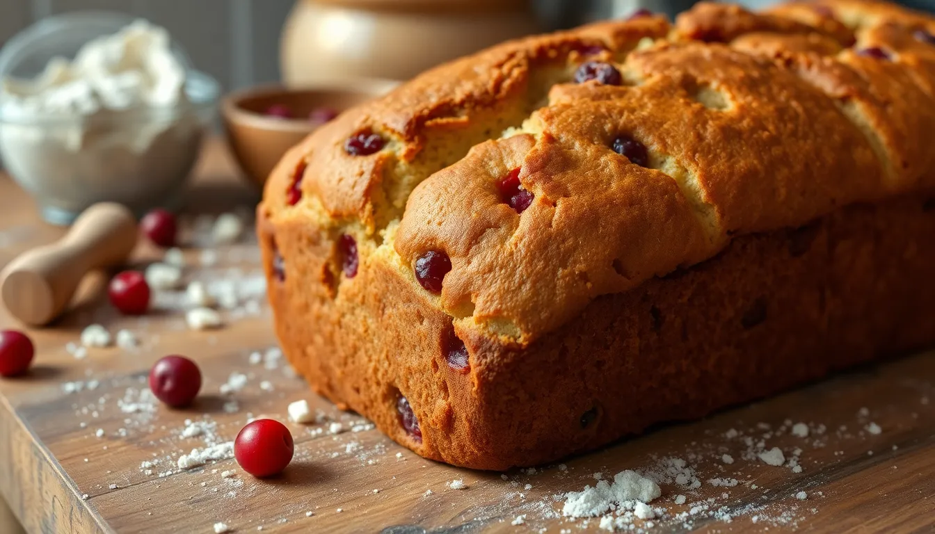 Easy Cranberry Bread Recipe: Moist, Tender & Perfect for Fall Baking 14 Easy Cranberry Bread Recipe: Moist, Tender & Perfect for Fall Baking 13