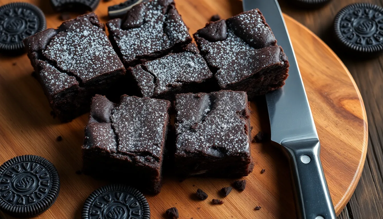 Ultimate Oreo Brownies Recipe: Fudgy, Decadent & Easy to Make at Home 14 Ultimate Oreo Brownies Recipe: Fudgy, Decadent & Easy to Make at Home 13