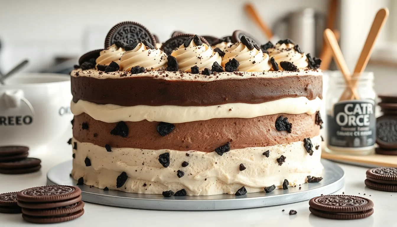 Easy No-Bake Oreo Ice Cream Cake Recipe (Perfect for Any Celebration!) 14 Easy No-Bake Oreo Ice Cream Cake Recipe (Perfect for Any Celebration!) 13