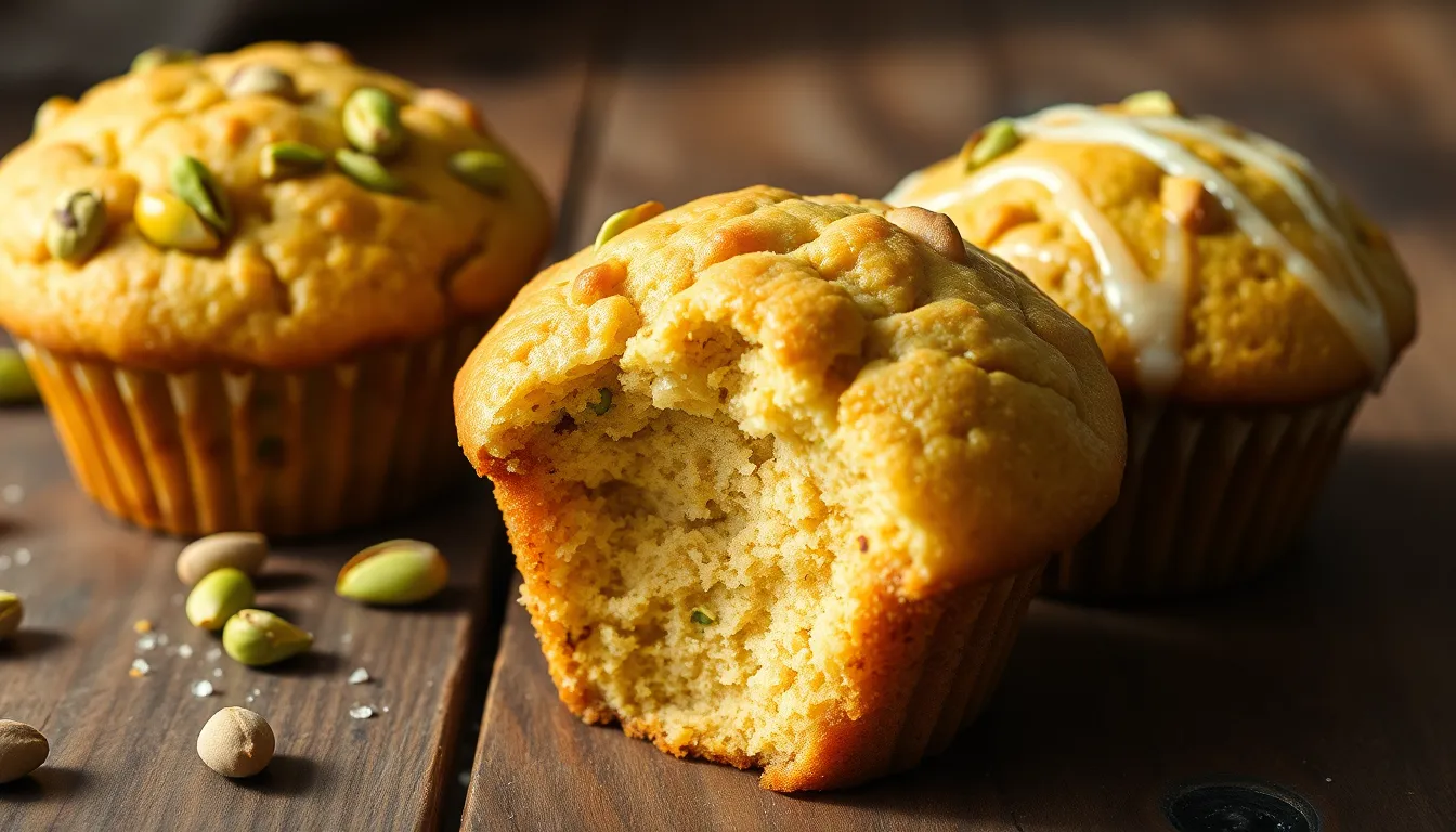 Easy Pistachio Muffins Recipe: Bakery-Style Treats with Perfect Texture 14 Easy Pistachio Muffins Recipe: Bakery-Style Treats with Perfect Texture 13