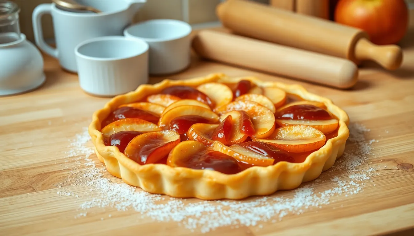 Easy Puff Pastry Apple Tart Recipe - Ready in Under 1 Hour 14 Easy Puff Pastry Apple Tart Recipe - Ready in Under 1 Hour 13