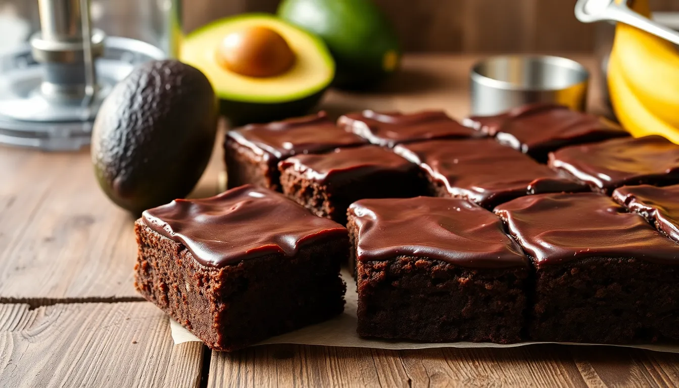 Fudgy Avocado Brownies: The Healthy Chocolate Dessert That Tastes Sinfully Rich 16 Fudgy Avocado Brownies: The Healthy Chocolate Dessert That Tastes Sinfully Rich 15