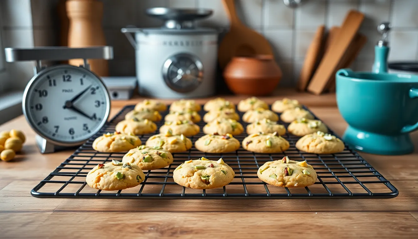 Perfect Pistachio Cookies Recipe: Tender, Crispy & Irresistibly Nutty 16 Perfect Pistachio Cookies Recipe: Tender, Crispy & Irresistibly Nutty 15