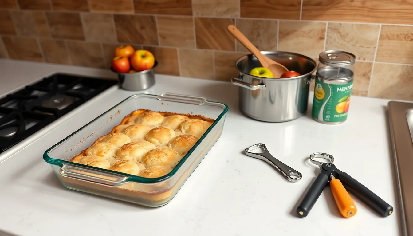 Easy Apple Cobbler from Cake Mix Recipe (Ready in Under 1 Hour!) 2 Easy Apple Cobbler from Cake Mix Recipe (Ready in Under 1 Hour!) 1