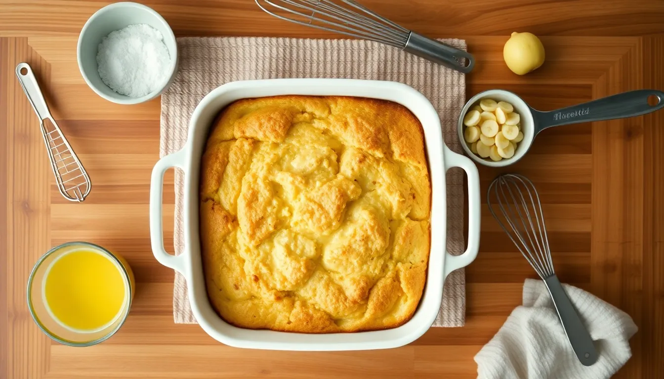 Easy Banana Bread Pudding Recipe: Transform Leftover Bread into Creamy Dessert 2 Easy Banana Bread Pudding Recipe: Transform Leftover Bread into Creamy Dessert 1