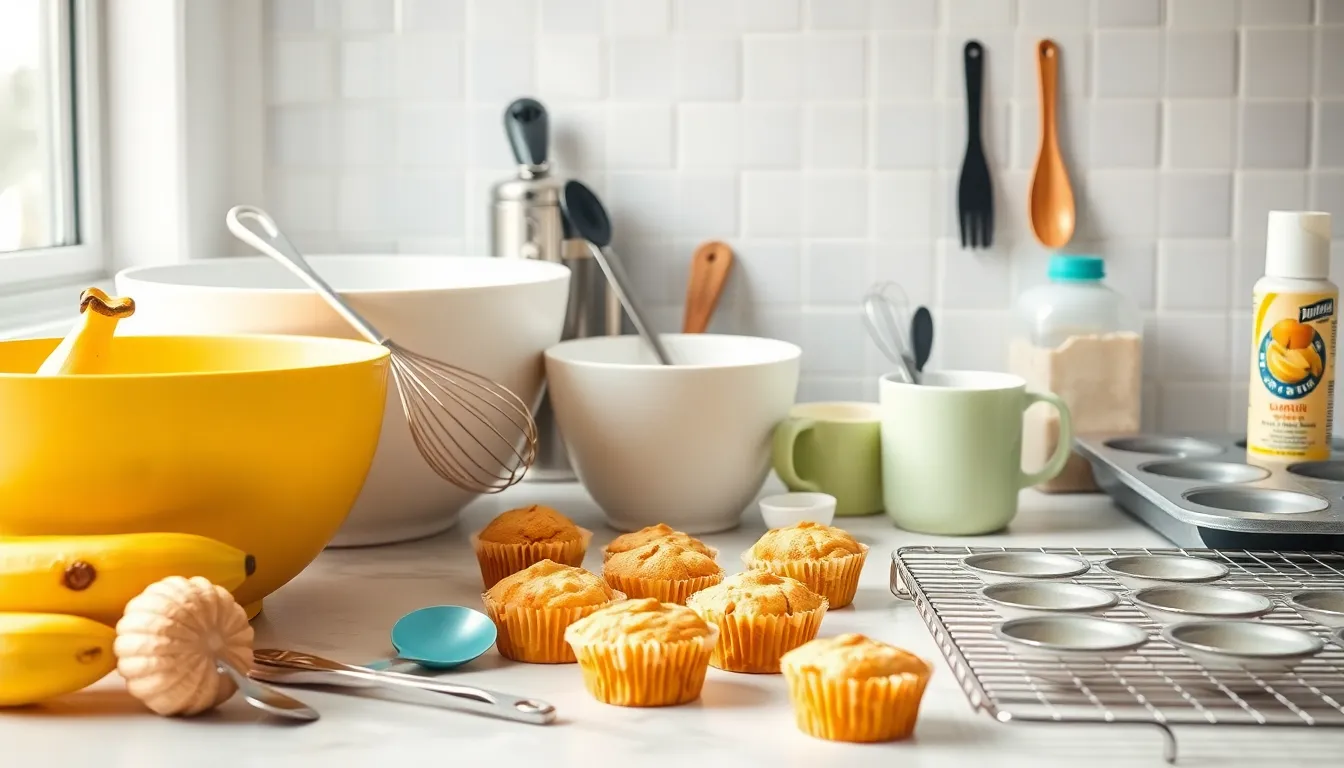 Easy Banana Buttermilk Muffins Recipe - Fluffy, Moist & Perfect Every Time 2 Easy Banana Buttermilk Muffins Recipe - Fluffy, Moist & Perfect Every Time 1