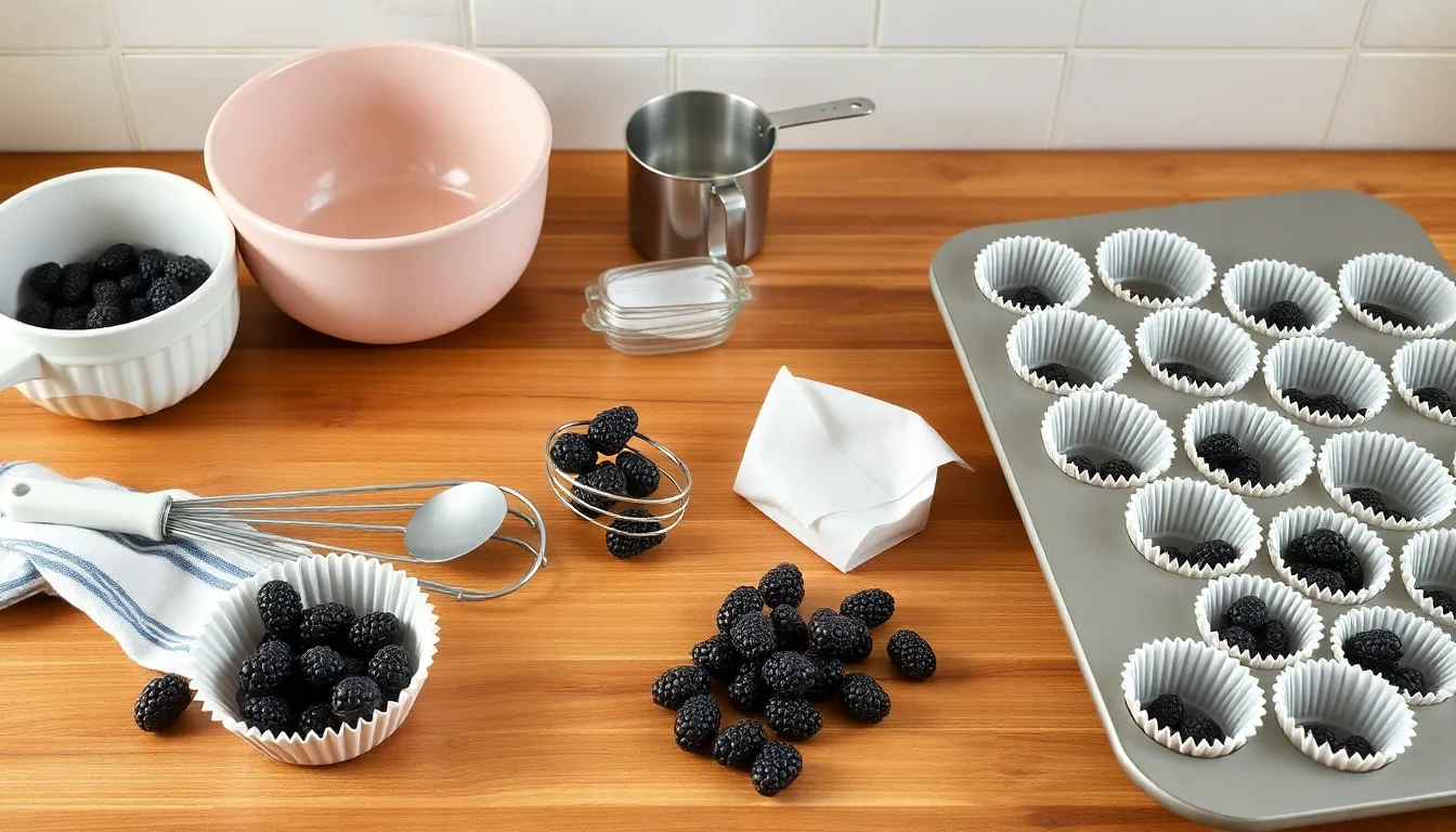 Perfect Blackberry Muffins Recipe: Fluffy, Tender & Bakery-Style Results 2 Perfect Blackberry Muffins Recipe: Fluffy, Tender & Bakery-Style Results 1