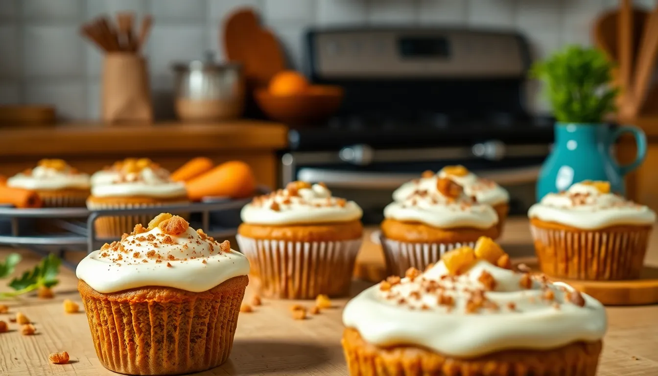 Easy Carrot Cake Muffins Recipe: Moist, Fluffy & Ready in 25 Minutes 2 Easy Carrot Cake Muffins Recipe: Moist, Fluffy & Ready in 25 Minutes 1