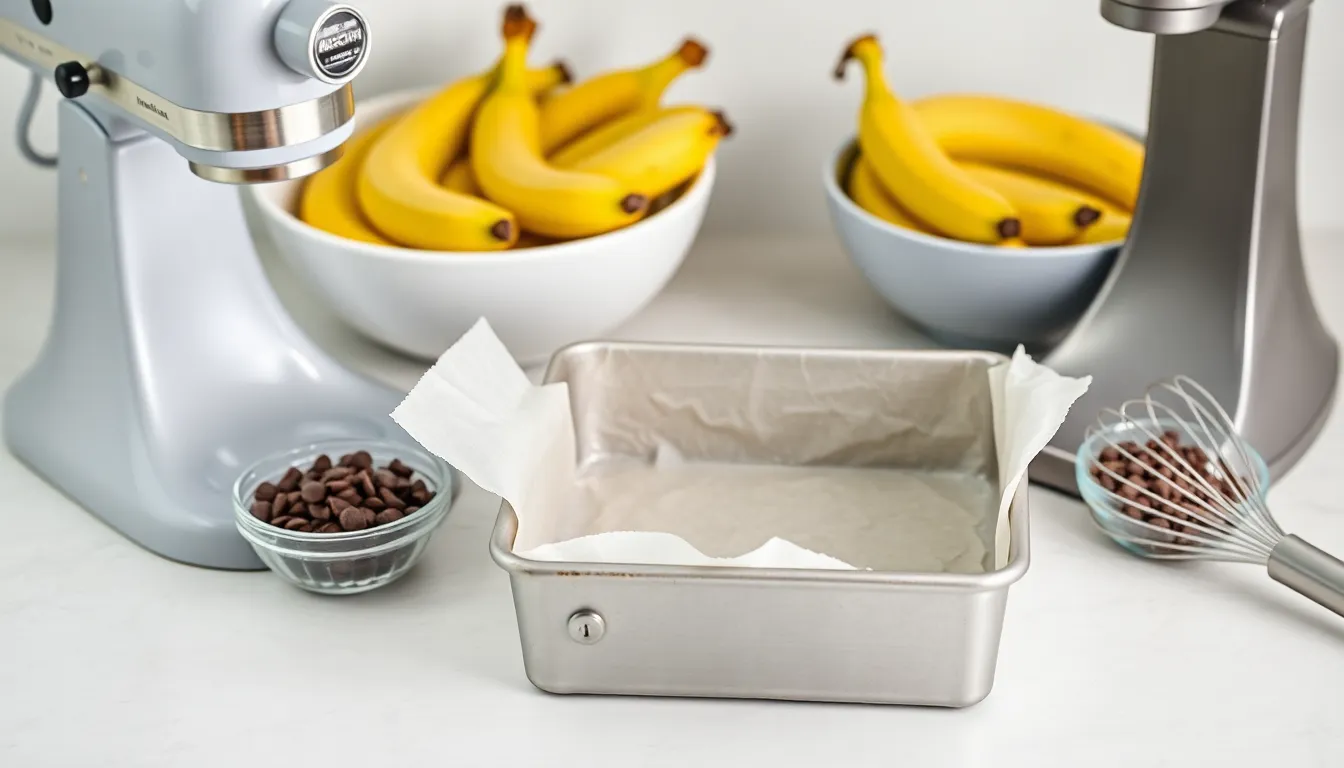 Easy Chocolate Chip Banana Bars Recipe (One Bowl, 30 Minutes!) 2 Easy Chocolate Chip Banana Bars Recipe (One Bowl, 30 Minutes!) 1