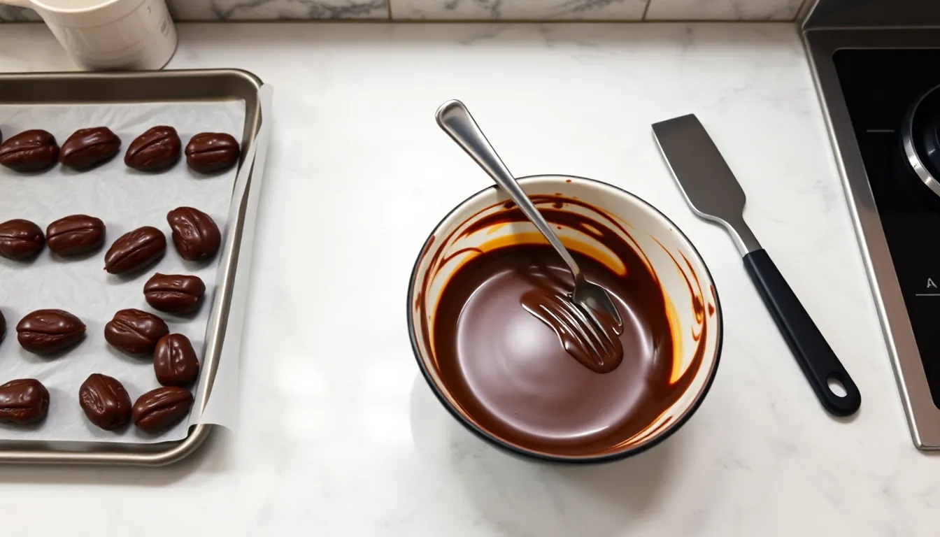 Chocolate Covered Dates Recipe: Easy 3-Ingredient Healthy Sweet Treats 2 Chocolate Covered Dates Recipe: Easy 3-Ingredient Healthy Sweet Treats 1