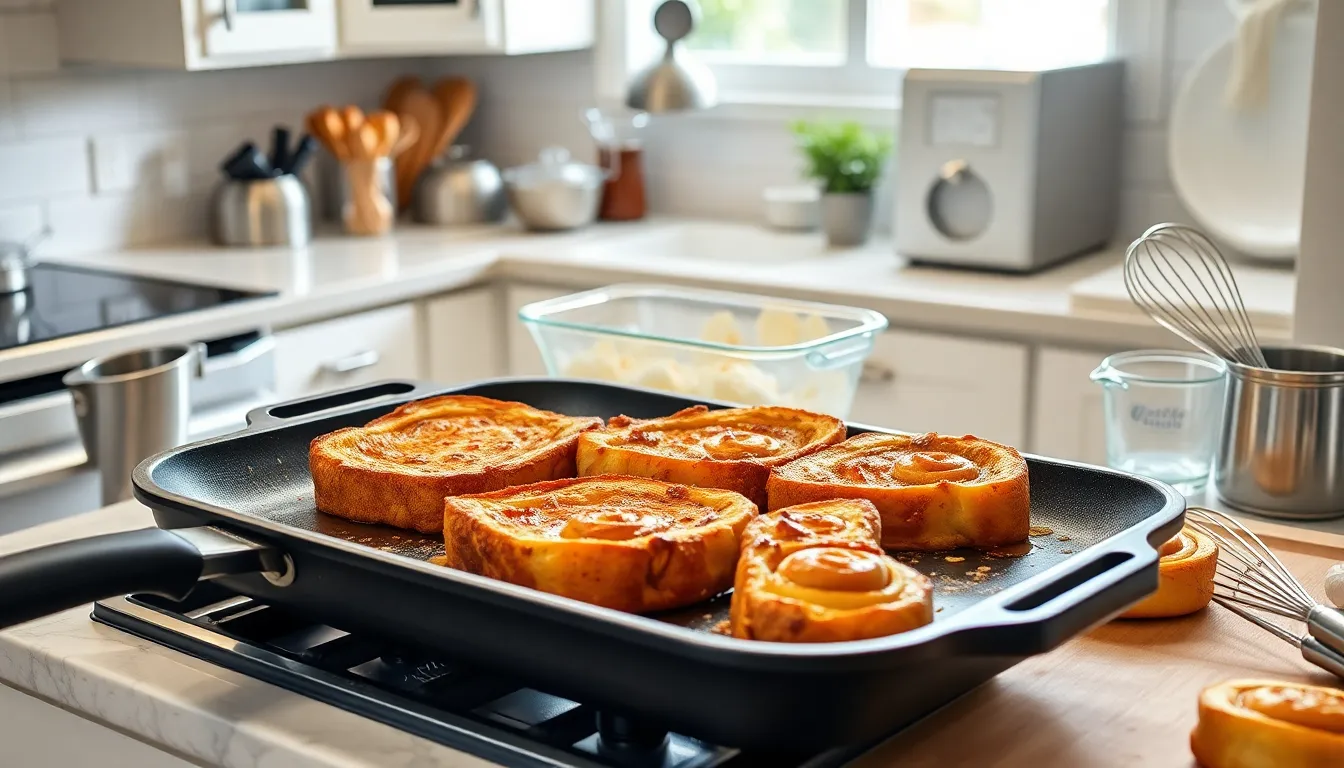 Easy Cinnamon Roll French Toast Recipe - Restaurant-Quality Breakfast in 30 Minutes 2 Easy Cinnamon Roll French Toast Recipe - Restaurant-Quality Breakfast in 30 Minutes 1