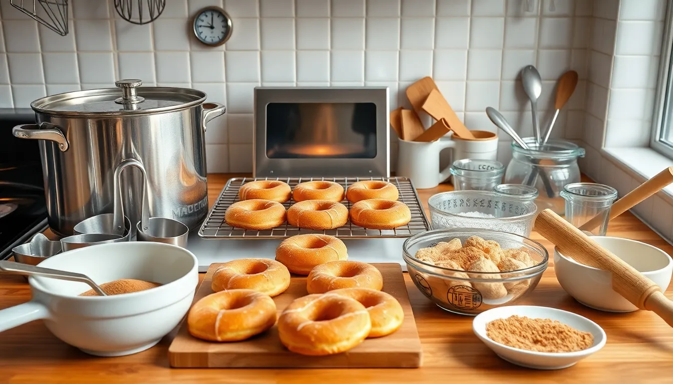 Easy Homemade Cinnamon Sugar Donuts Recipe (Better Than Store-Bought!) 2 Easy Homemade Cinnamon Sugar Donuts Recipe (Better Than Store-Bought!) 1