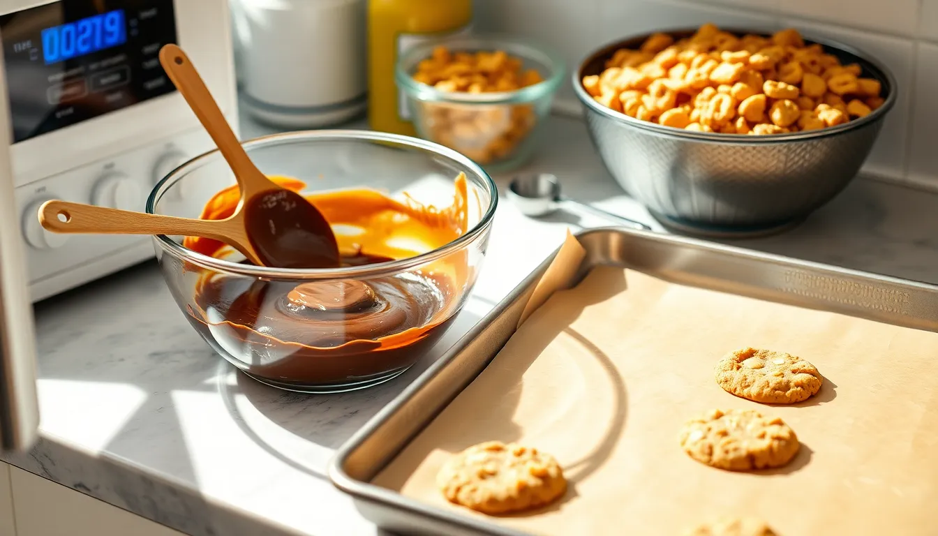 Easy 15-Minute Haystack Cookies Recipe (No-Bake & Only 5 Ingredients!) 2 Easy 15-Minute Haystack Cookies Recipe (No-Bake & Only 5 Ingredients!) 1