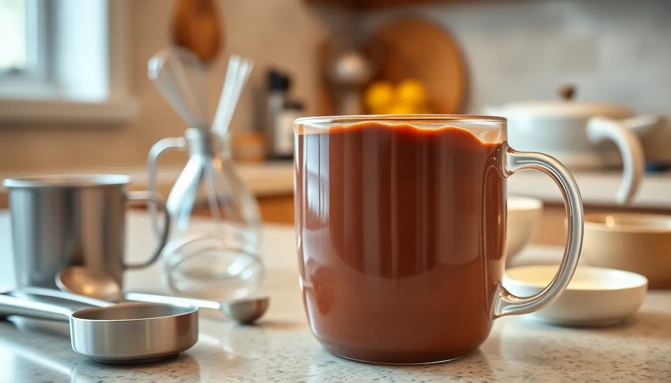 Easy 5-Minute Hot Chocolate Mug Cake Recipe (Fluffy & Rich!) 2 Easy 5-Minute Hot Chocolate Mug Cake Recipe (Fluffy & Rich!) 1