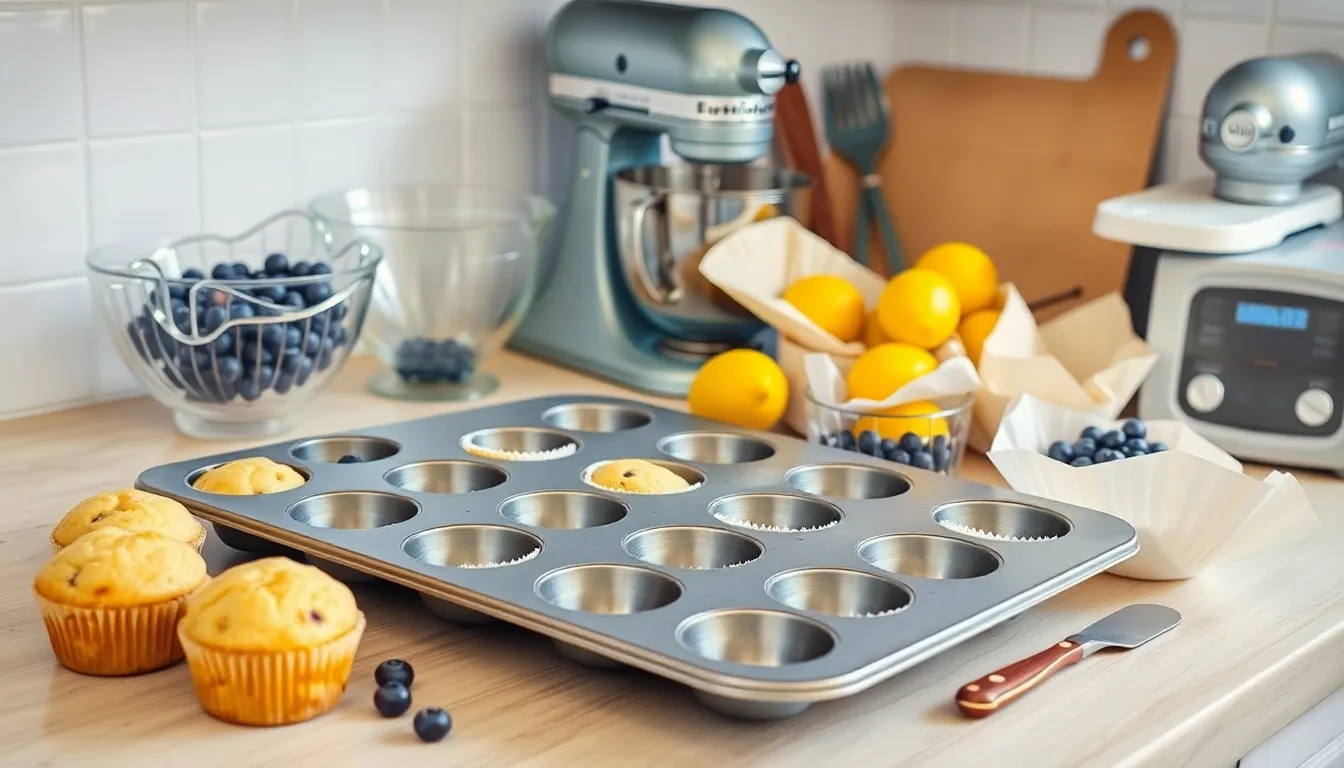 Perfect Lemon Blueberry Muffins Recipe (Bakery-Style with Fluffy Dome Tops!) 2 Perfect Lemon Blueberry Muffins Recipe (Bakery-Style with Fluffy Dome Tops!) 1