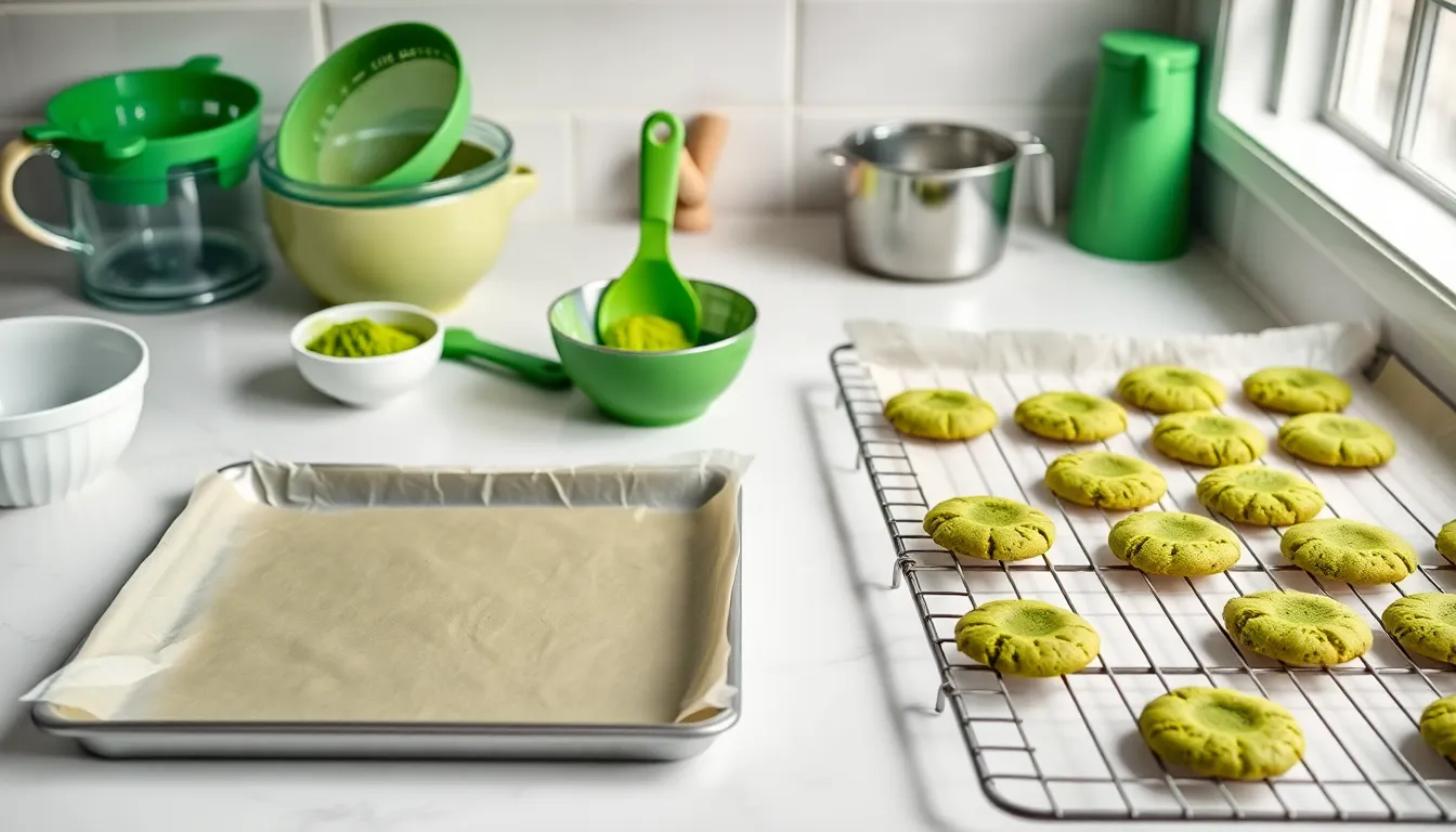 Easy Matcha Cookies Recipe: Perfect Green Tea Cookies for Any Occasion 2 Easy Matcha Cookies Recipe: Perfect Green Tea Cookies for Any Occasion 1