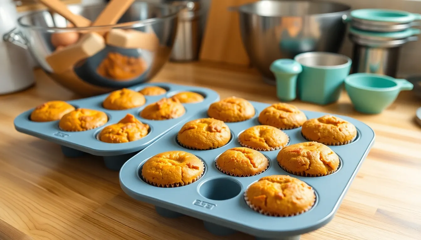 Easy Mini Pumpkin Muffins Recipe - Perfect Fall Treats in 20 Minutes 2 Easy Mini Pumpkin Muffins Recipe - Perfect Fall Treats in 20 Minutes 1