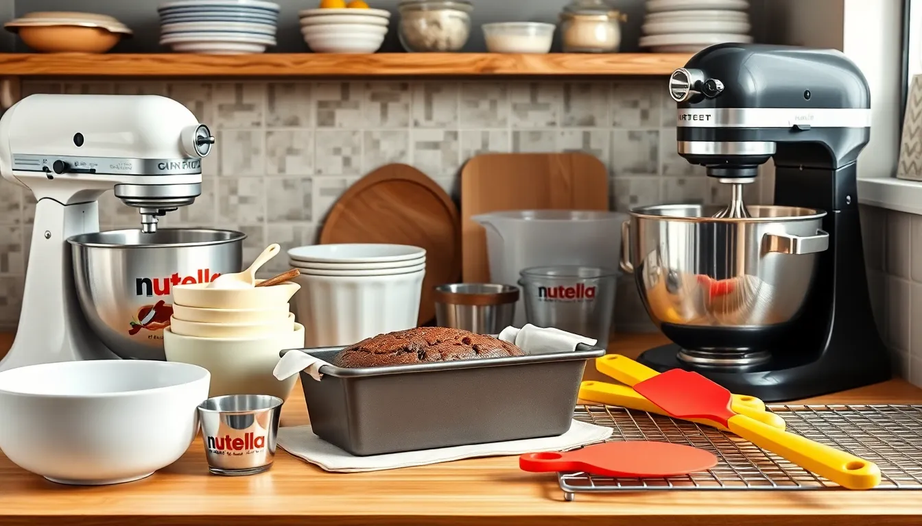 Easy Nutella Banana Bread Recipe: Moist, Chocolatey & Irresistible 2 Easy Nutella Banana Bread Recipe: Moist, Chocolatey & Irresistible 1