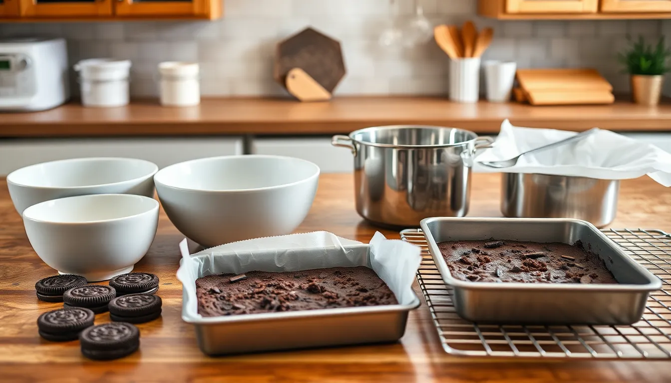 Ultimate Oreo Brownies Recipe: Fudgy, Decadent & Easy to Make at Home 2 Ultimate Oreo Brownies Recipe: Fudgy, Decadent & Easy to Make at Home 1