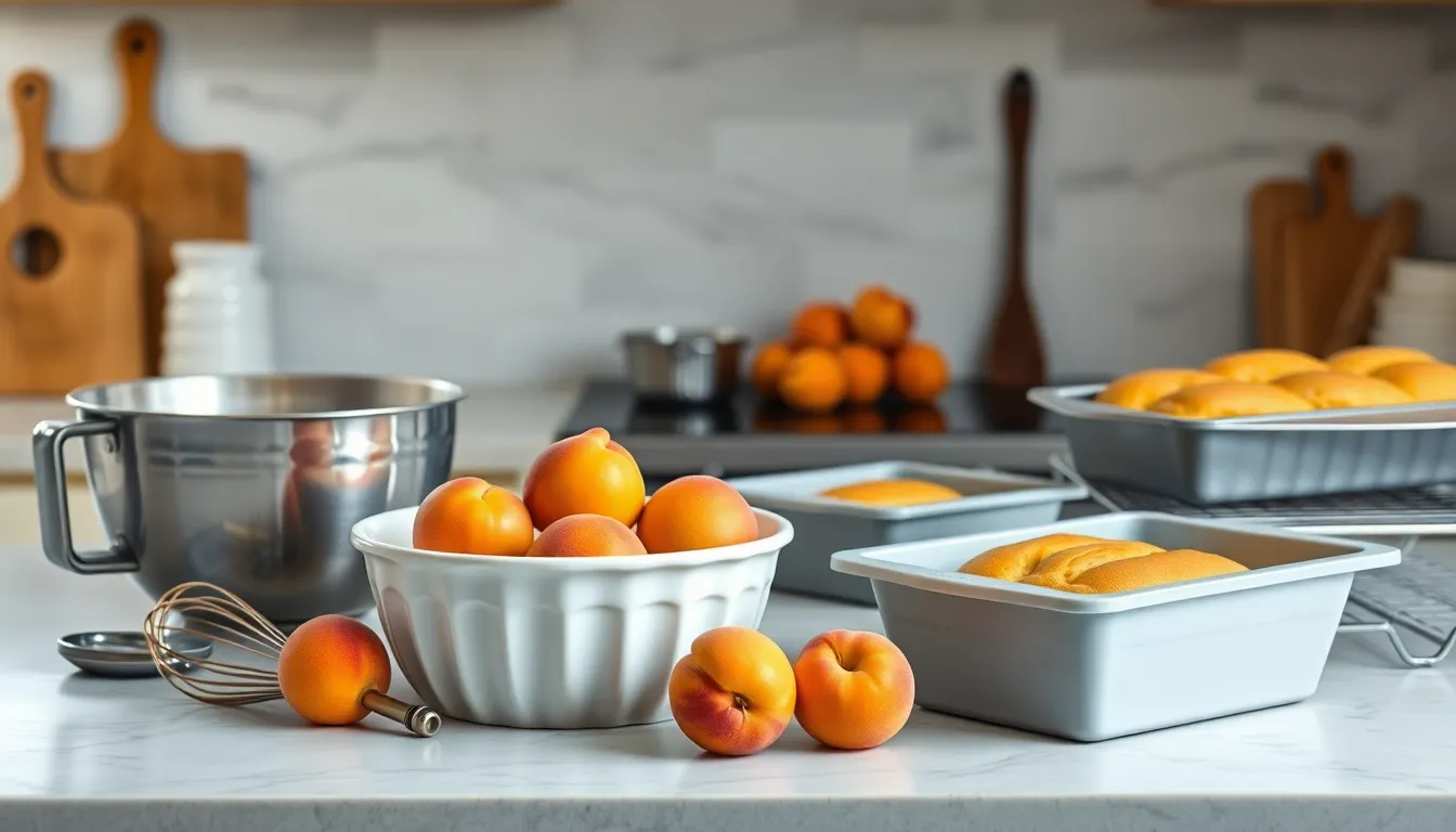 Moist Peach Bread Recipe: Easy Summer Baking with Fresh Peaches 2 Moist Peach Bread Recipe: Easy Summer Baking with Fresh Peaches 1