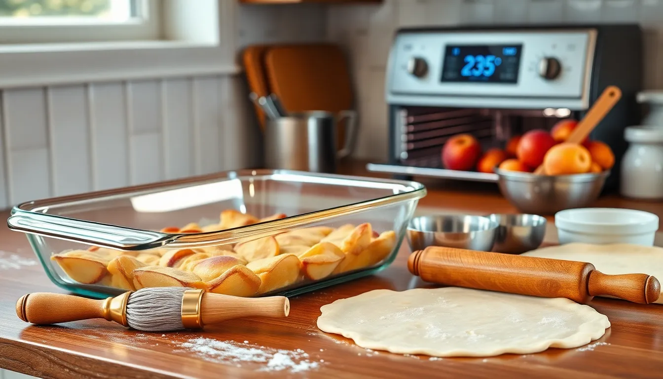 Easy Peach Cobbler with Pie Crust Recipe - Better Than Traditional Cobbler 2 Easy Peach Cobbler with Pie Crust Recipe - Better Than Traditional Cobbler 1
