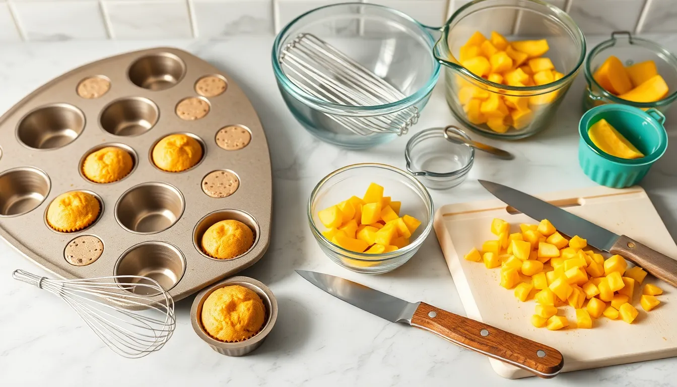 Easy Peach Muffins Recipe: Fluffy, Bakery-Style Treats Perfect for Summer 2 Easy Peach Muffins Recipe: Fluffy, Bakery-Style Treats Perfect for Summer 1