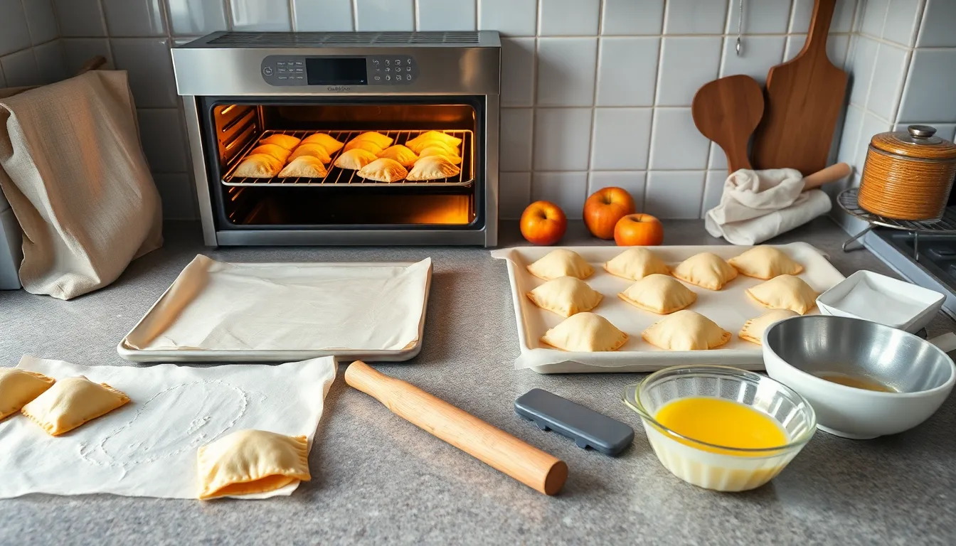 Easy Peach Turnovers Recipe: Flaky Pastry with Fresh Peach Filling 2 Easy Peach Turnovers Recipe: Flaky Pastry with Fresh Peach Filling 1