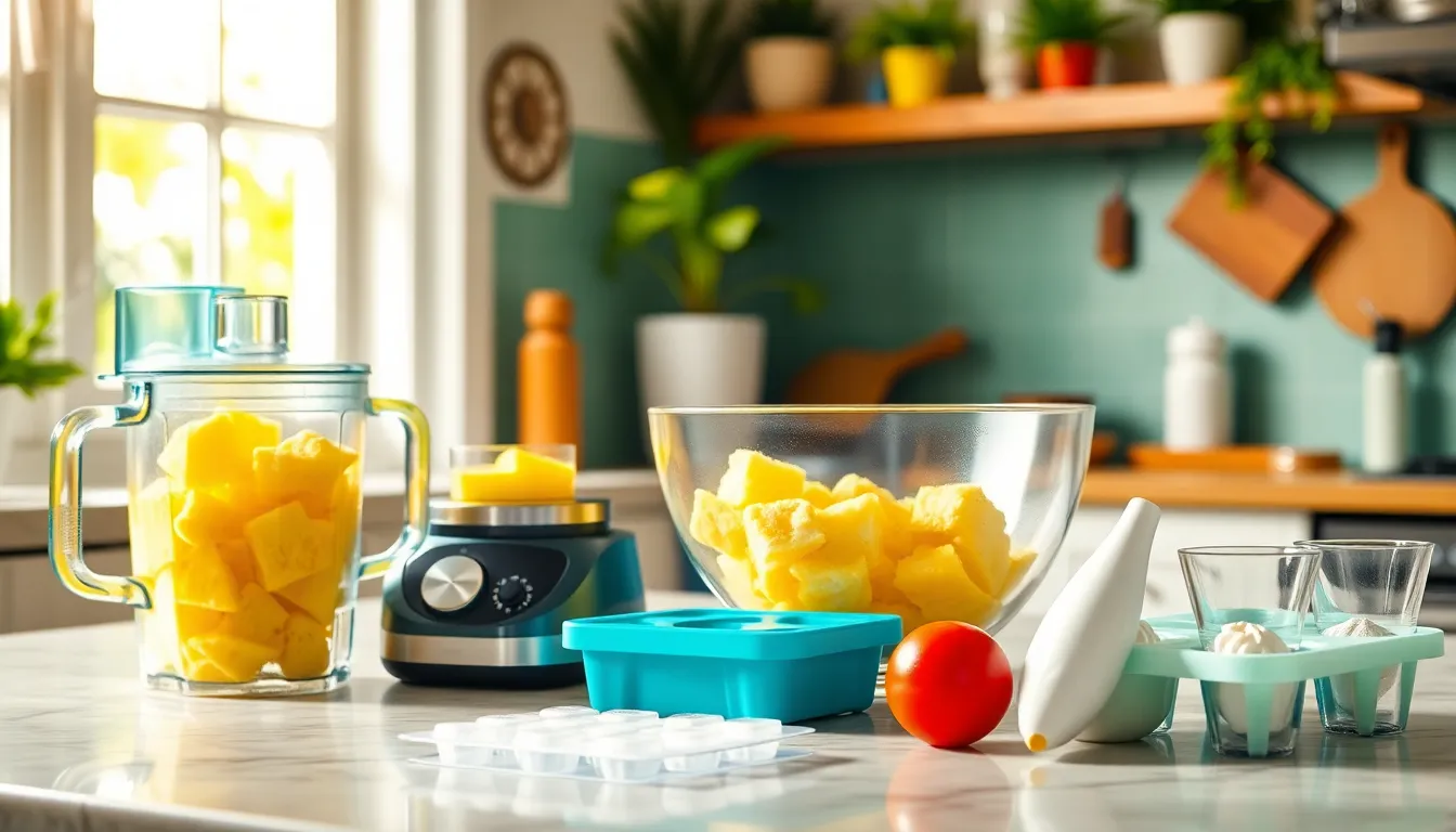 Easy Homemade Pineapple Whip Recipe (Better Than Disney's Dole Whip!) 2 Easy Homemade Pineapple Whip Recipe (Better Than Disney's Dole Whip!) 1