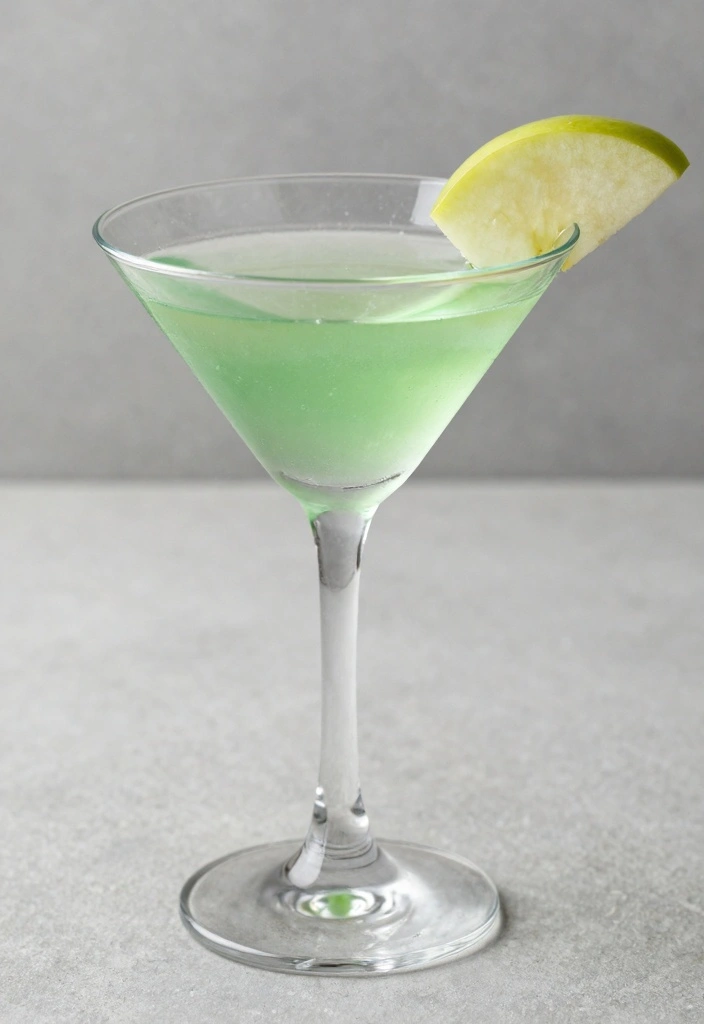 10 Apple Martini Recipes for Bright Crisp Fruity Cocktails - 1. Classic Apple Martini