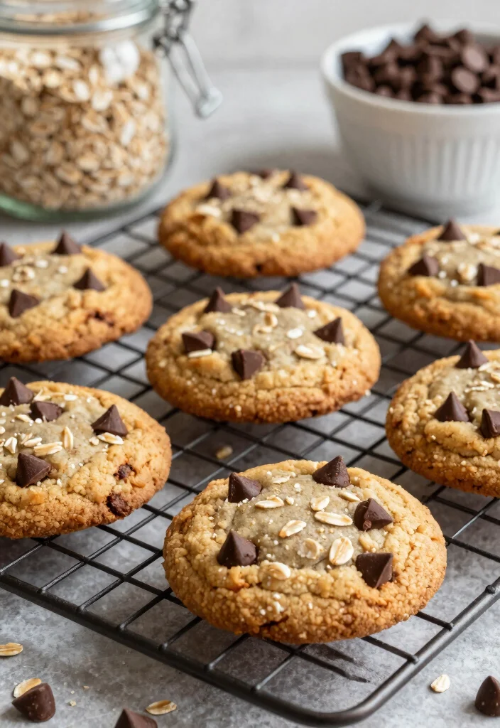 10 Cake Mix Chocolate Chip Cookie Recipes: Fast and Easy - 4. Oatmeal Chocolate Chip Cookies 1