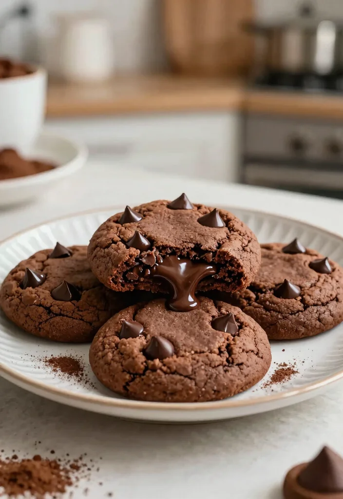 10 Cake Mix Chocolate Chip Cookie Recipes: Fast and Easy - 5. Double Chocolate Chip Cake Mix Cookies 1