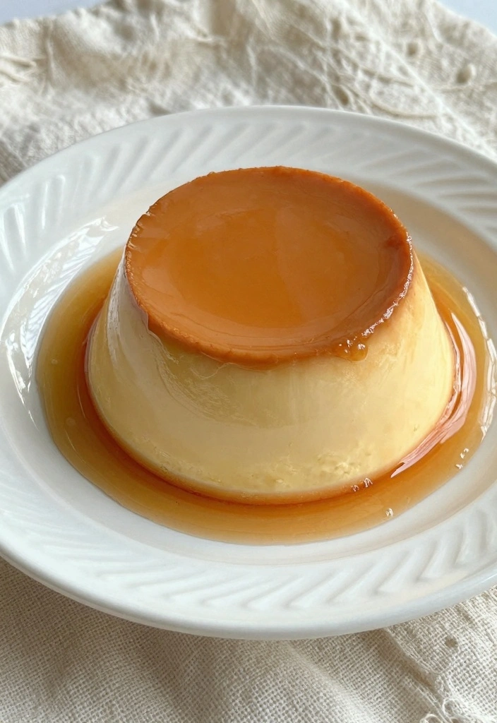 10 Caramel Dessert Recipes for Sweet Gooey Crowd Pleasers - 4. Caramel Flan