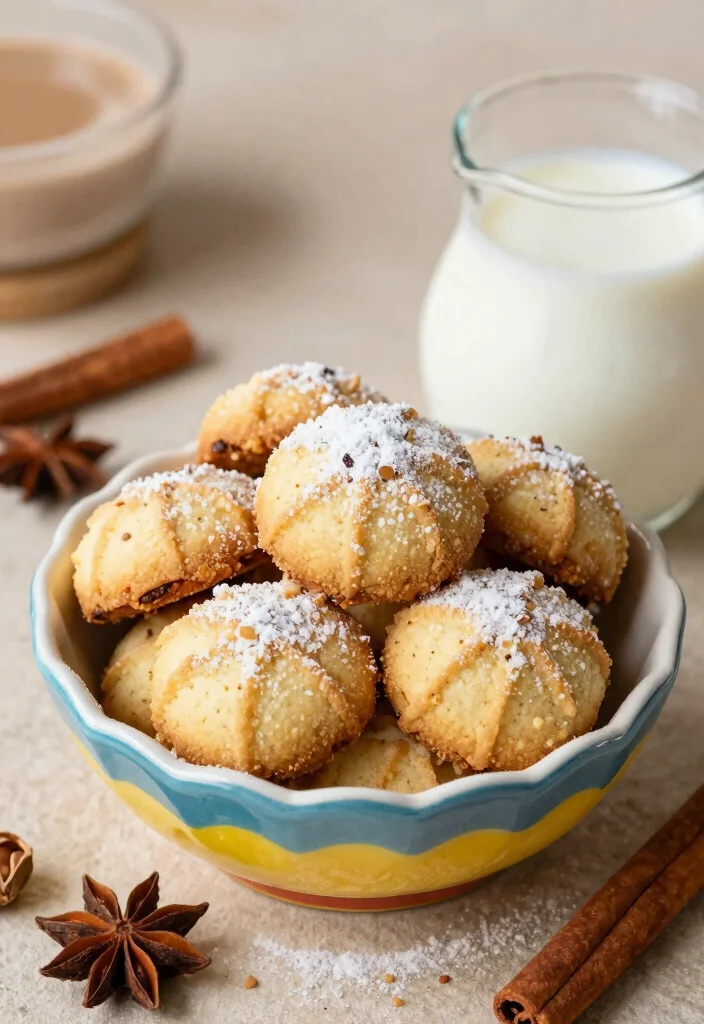 10 Chai Shortbread Cookie Recipes: Buttery and Fragrant - 3. Chai Spiced Shortbread Bites 1