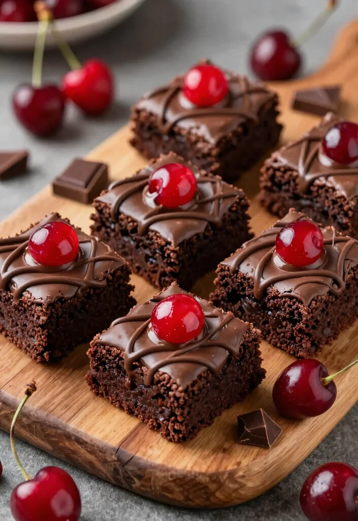 10 Cherry Chocolate Cookie Recipes Sweet and Rich - 8. Cherry Chocolate Brownie Cookies 1